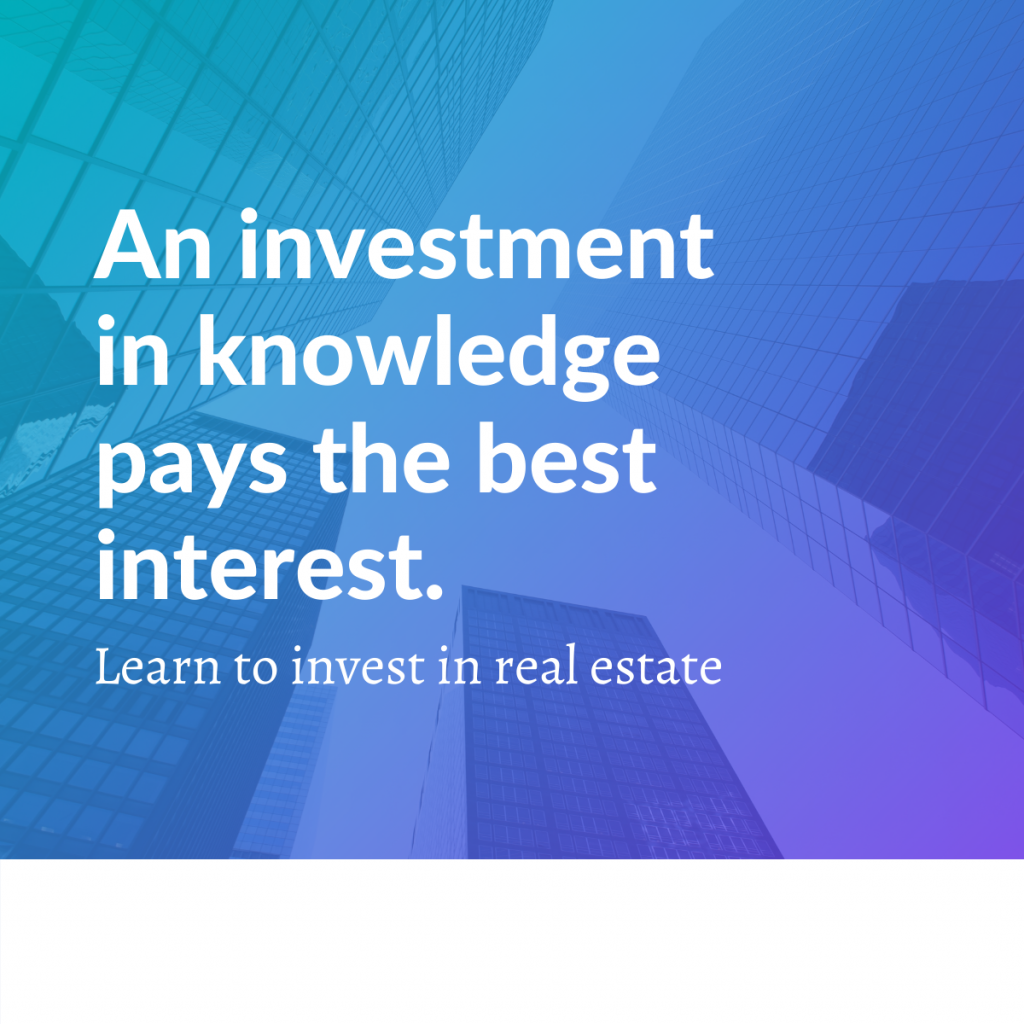 learn to invest in real estate