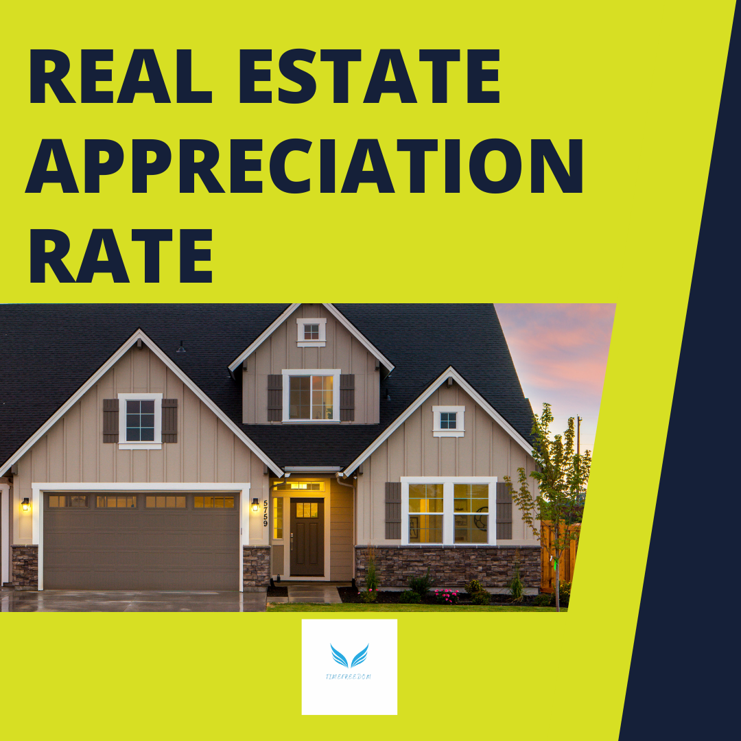 real estate appreciation rate